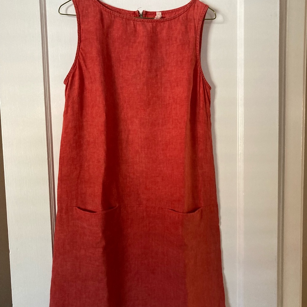 Coral sun dress from Nuthatch